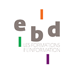 Logo de l'EBD (Ecole de Bibliothécaires Documentalistes)